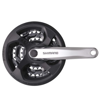 SHIMANO Kettenradgarnitur Tourney FC-M131 42x34x24 Zähn