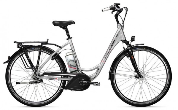 Elektrorad Raleigh Dover Ltd 18 Ah Panasonic Mittelmotor silber - Bild 3 von 3